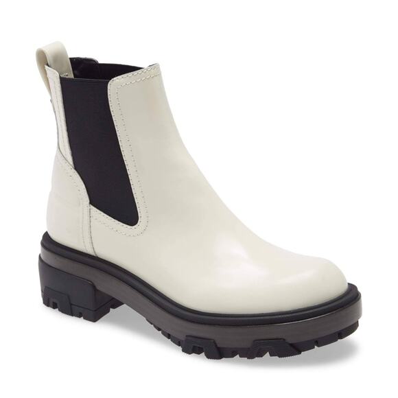 rag & bone Lug Sole Chelsea Boot White Size 8.5 - Picture 7 of 9